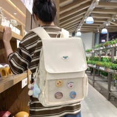 ins Japanese junior high school student high school student schoolbag female Korean version campus versatile simple backpack large capacity backpack