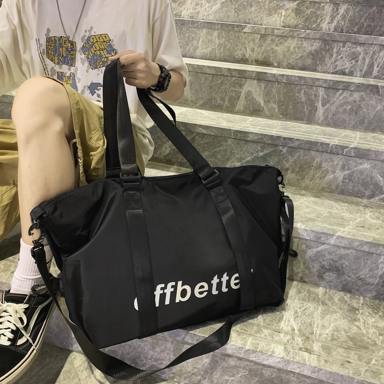 Crossbody bag large capacity tote bag men and women travel bag fitness bag luggage bag