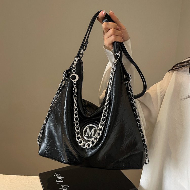 Casual and relaxed large-capacity bag for women 2024 new commuter backpack high-end single shoulder crossbody bag