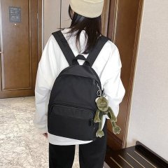 School bag backpack 2024 new fashion junior high school student lightweight college student commuting travel small backpack