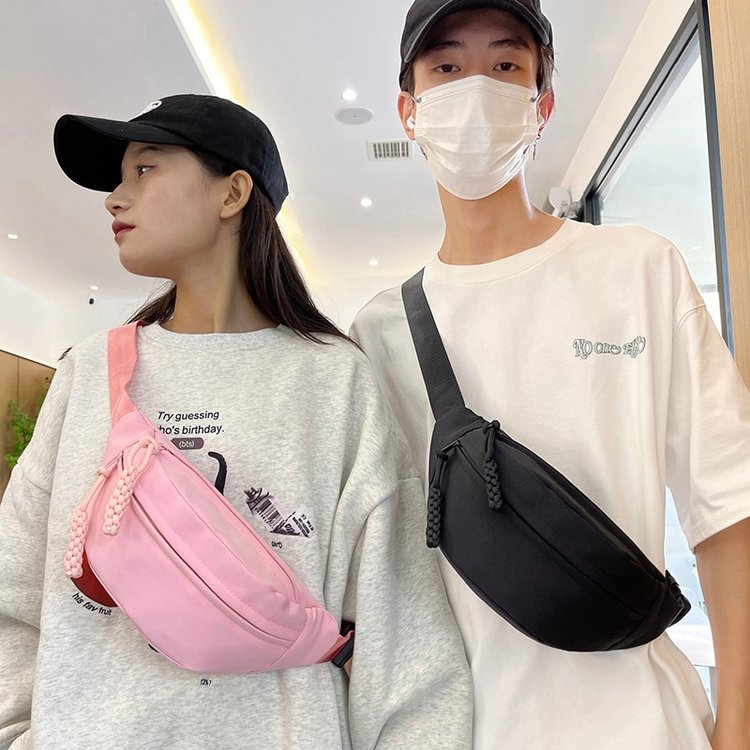 Chest bag for women 2024 new crossbody bag mobile phone waist bag men's small shoulder backpack