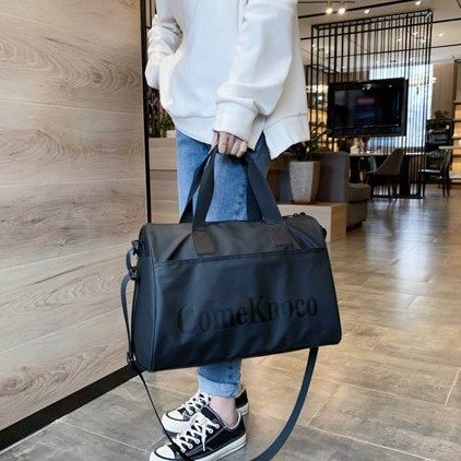 Business trip short trip bag women's portable luggage bag large capacity lightweight crossbody shoulder sports fitness bag