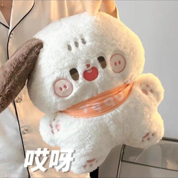 Wholesale Plush Bag Backpack Cute Puppy Style Casual Bag Pastoral Dog Shiba Inu Backpack Cartoon Plush Bag