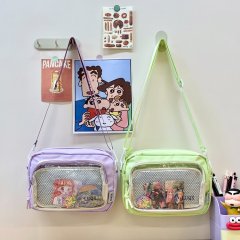 Japanese girl ins transparent painful bag bar small appetite single shoulder crossbody bag female versatile casual mobile phone small bag