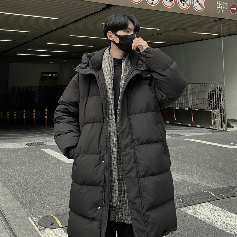 White duck down 90% long down jacket D5186-TP225 308 winter warm down jacket for boys