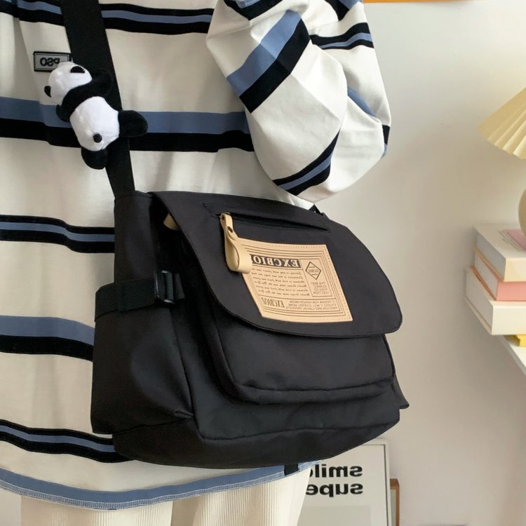 Workwear style cross-body bag for women, postman shoulder bag, canvas bag, college student class bag, commuting workwear bag, backpack for men