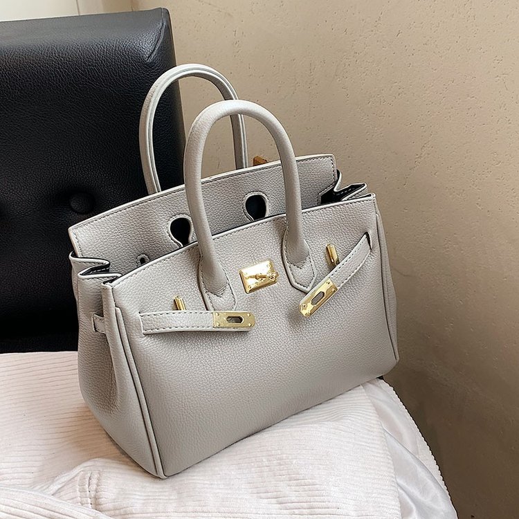 High-end textured small bag women's bag 2023 popular new fashion crossbody bag foreign style versatile handbag Kelly bag