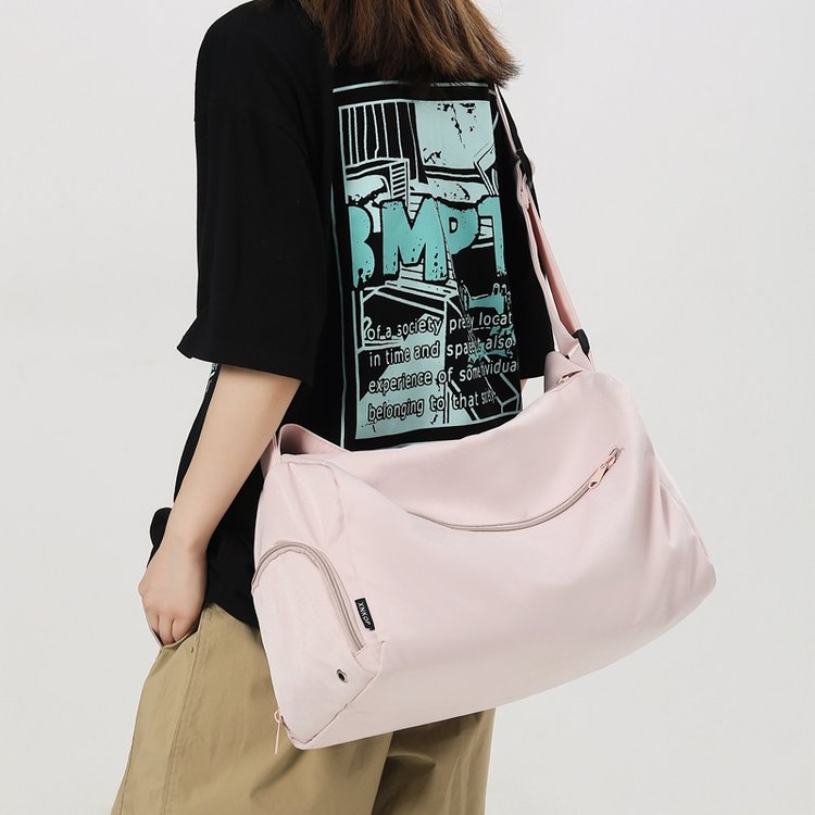 Sports and fitness bag new style short-distance travel luggage bag for women Korean version large capacity lightweight fitness bag