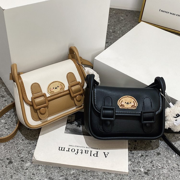 Contrast color simple bag spring and summer 2024 new texture fashion retro shoulder bag niche shoulder underarm bag wholesale