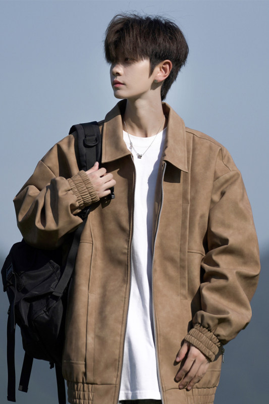 Data style cotton coat winter new large size American lapel casual cotton coat control