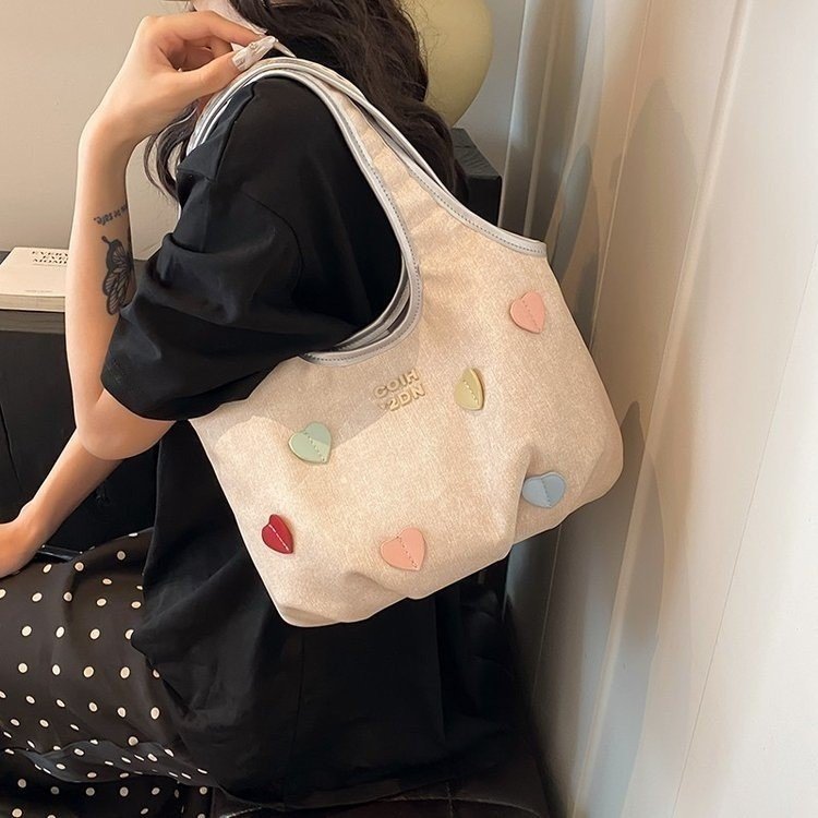Korean fashion bag for women 2024 summer new niche design girl high-looking cute casual versatile handbag
