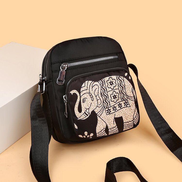 Mobile phone bag women's small bag new middle-aged mother shopping key coin purse middle-aged and elderly single shoulder messenger bag small bag