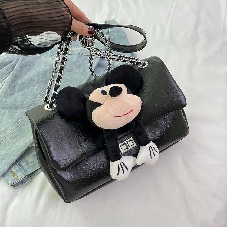 Fashion Tote Bag Women 2024 Summer New Niche Simple Chain Shoulder Bag High-end Crossbody Bag