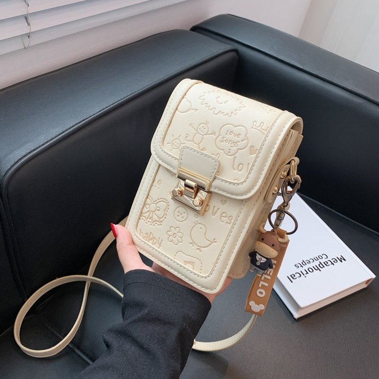 Bags for women, new Internet celebrity hot styles, versatile shoulder crossbody bags, stylish small square bags, popular mobile phone bags