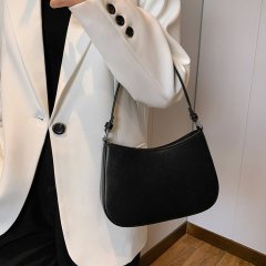 New autumn and winter women's bags, fashionable shoulder underarm bags, handbags, high-quality retro niche bags