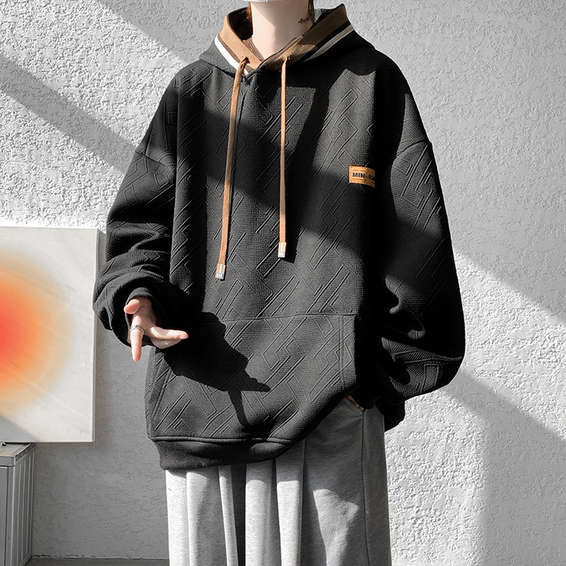 Warehouse data style hooded sweatshirt