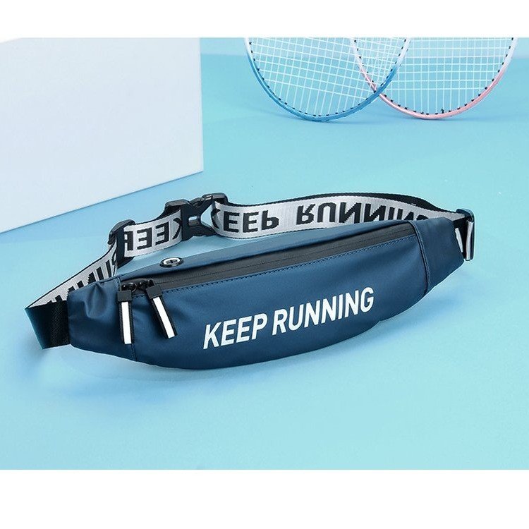 Sports running waist bag multi-functional outdoor waterproof mobile phone bag men's and women's equipment fitness crossbody