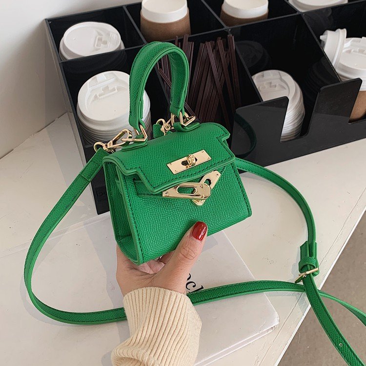 New ultra-small bag for women, mini bag, spring trend niche design, Kelly bag, western style cross-body bag