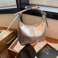 Underarm bag for women 2024 new trendy soft leather portable dumpling bun ins niche versatile simple shoulder crossbody bag