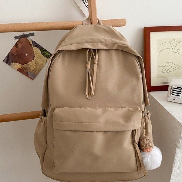 New Large Capacity College Style School Bag Harajuku Japanese Backpack Unisex Couple Style College Student School Bag