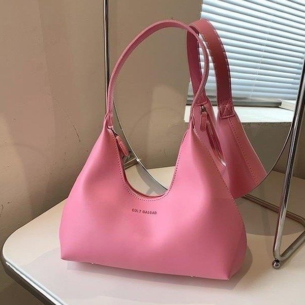 Korean bags 2024 new autumn niche retro portable armpit bag shoulder bag versatile large capacity baguette bag for women