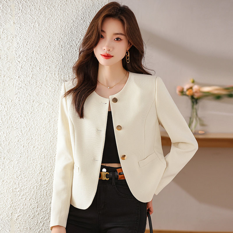 Xiaoxiangfeng blazer women's short autumn single-breasted Korean style British style celebrity temperament high-end fashion jacket