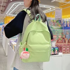 Japanese ins simple casual versatile backpack forest travel backpack junior high school high school student college student school bag female