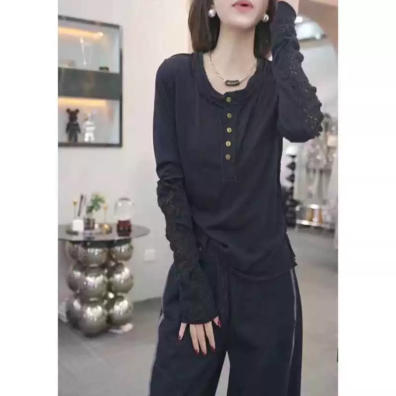 Plus size women's clothing for fat MM new spring and autumn styles