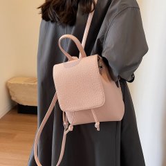 New trendy backpack, fashionable crossbody bag for work and travel, Korean style compact high-end backpack, versatile backpack