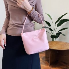 Korean mucu and ebony fashionable embroidered high elastic waterproof nylon versatile casual underarm shoulder bag for women