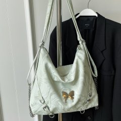 Cross-border large-capacity butterfly tote bag 2024 new fashion armpit bag multi-purpose backpack fashion shoulder bag for women