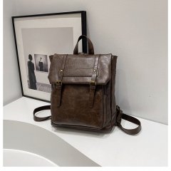 Japanese JK Uniform College Style Backpack 2024 New Retro Cambridge Bag College Student School Bag Postman Bag