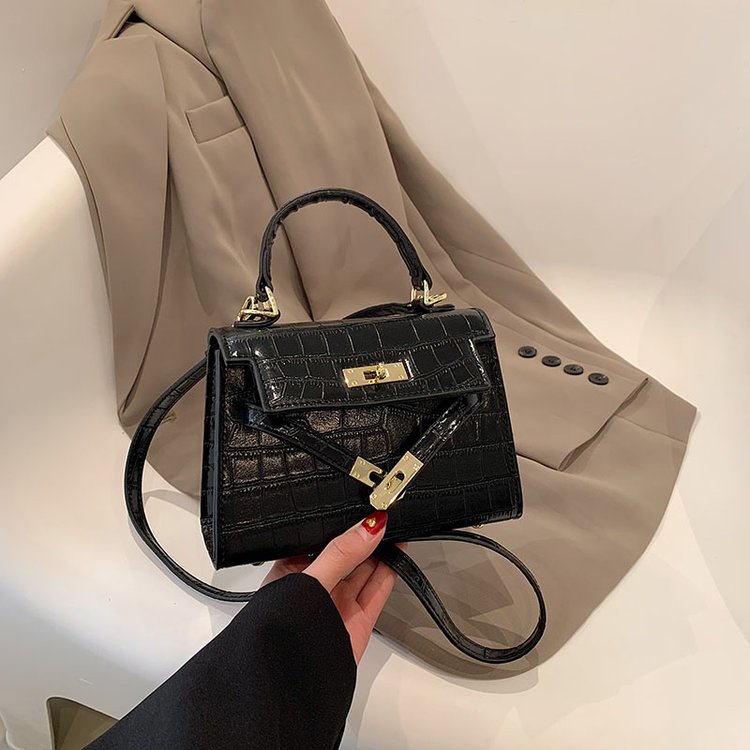 Bags for women, versatile and high-end, new autumn and winter crossbody bags, fashionable designs, handheld Kelly bags, genuine leather women's bags