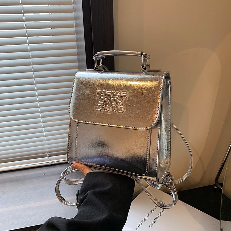 Handbags, foreign style, Japanese and Korean fashion, 2024 new trendy INS backpack, women's bag, casual bag, simple backpack