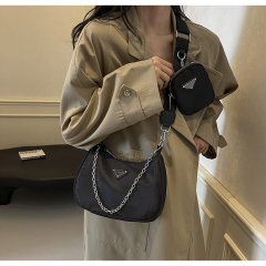 ins three-in-one armpit bag casual fashion bag women's chain shoulder crossbody bag