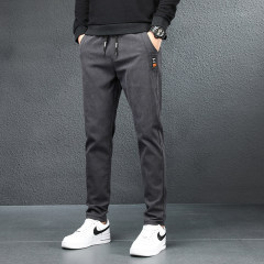 Men's pure cotton wear-resistant and loose jeans