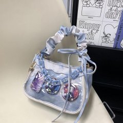 Original ink pain small food intake armpit pain bag double-sided back single sweet lolita single shoulder armpit crossbody bag