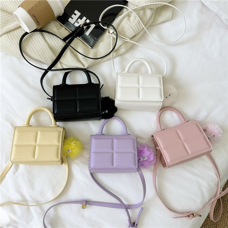 Internet celebrity texture niche bag new women's bag summer popular versatile crossbody bag mini portable small square bag