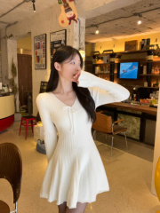 Ballet style wool tutu skirt high waist slim skirt pure lust sexy cake dress for women