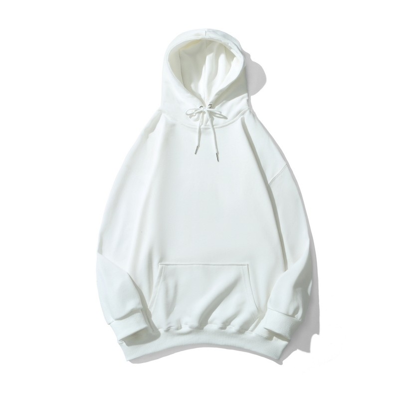 Spring and autumn thin hooded sweatshirt for men ins Hong Kong style retro loose solid color jacket Korean style trendy hoodie