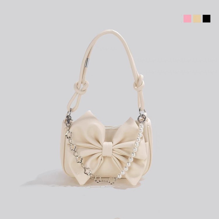 Bags for women 2024 new summer versatile shoulder crossbody bag white niche design chain fashion women's bag small
