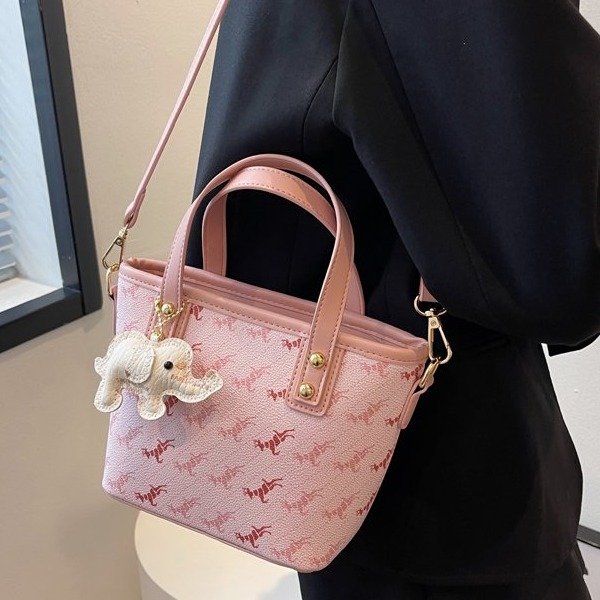 Small bag women's bag 2024 new summer fashion women's high-end texture niche messenger bag portable bucket bag