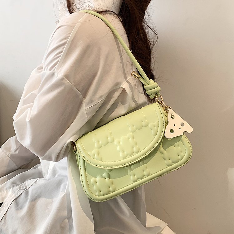 Bags for women summer new fashion armpit bag texture niche small square bag shoulder bag