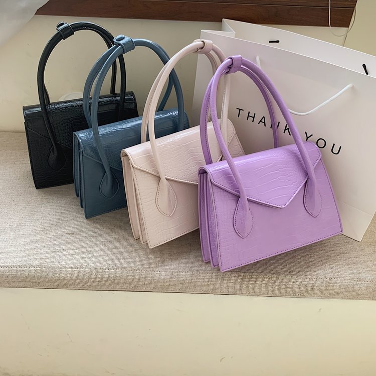 Niche bags for women 2024 new Korean style trendy ins simple fashion versatile portable small square bag single shoulder crossbody bag