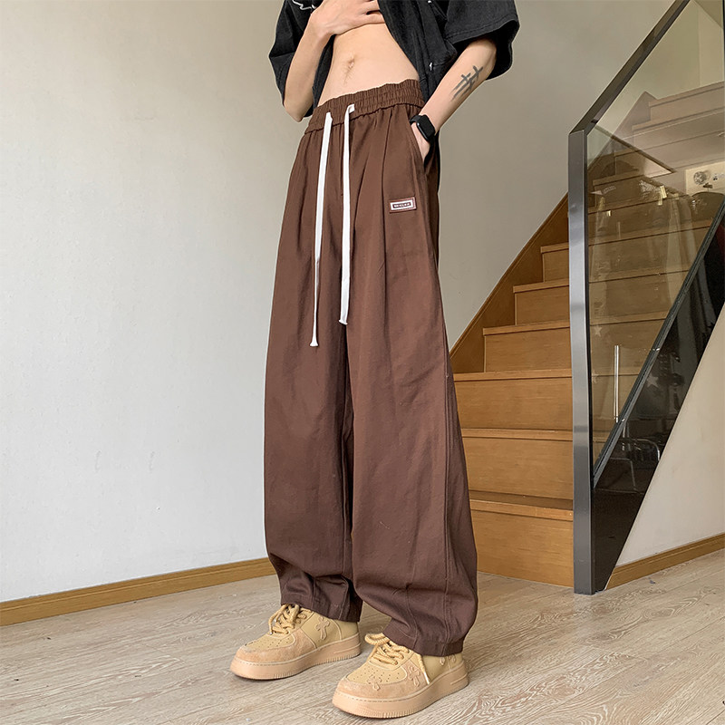 Japanese overalls men's loose casual pants seasonal fashion brand trousers boys' pants men's style