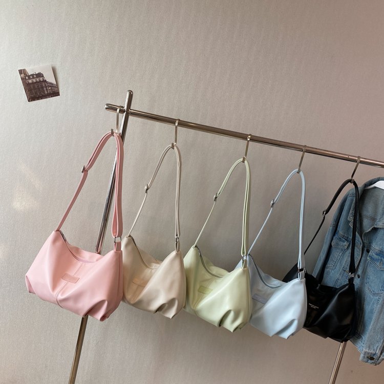 Student commuting casual tote bag women's 2024 new trendy Korean version ins versatile large capacity single shoulder crossbody bag
