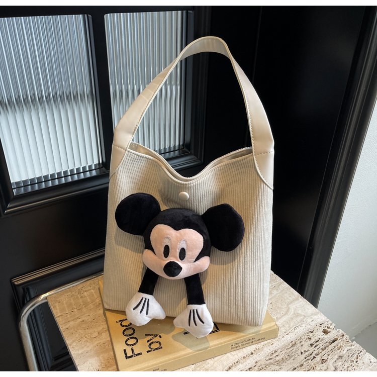 Cross-border fashion bags for women 2024 new niche design cute large capacity portable tote bag trendy shoulder bag
