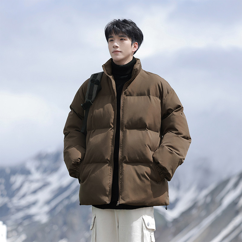 New style of winter cotton clothing No. Maillard solid color multi-color casual loose warm cotton jacket