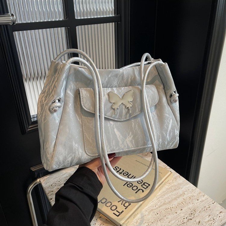 Korean niche tote bag for women 2024 new trendy fashion backpack student casual large capacity shoulder bag