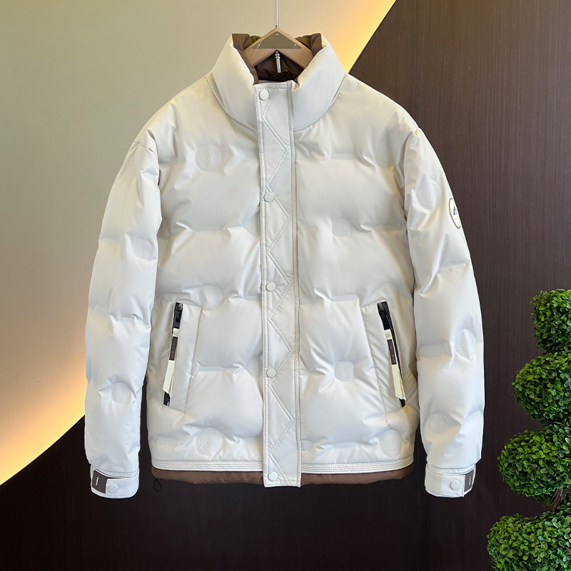New national standard 50 white duck down can provide quality inspection report for men's down jacket
